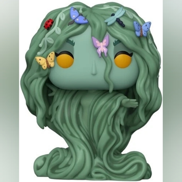 Funko Pop Fantasia Spring Sprite with Green Hair and Butterflies - Picture 3 of 3